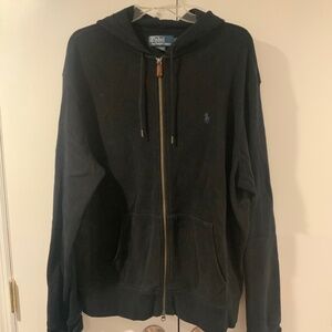 Men’s ralph Lauren hoodie size XL Black